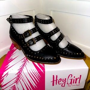 Hey Girl by Corky’s Strappy ankle boots